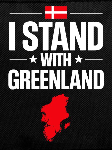 Greenland Flag Card Support