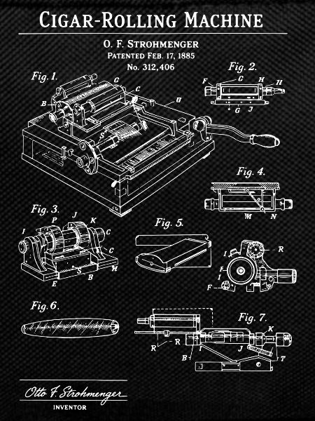 Cigar Rolling Machine Blueprint