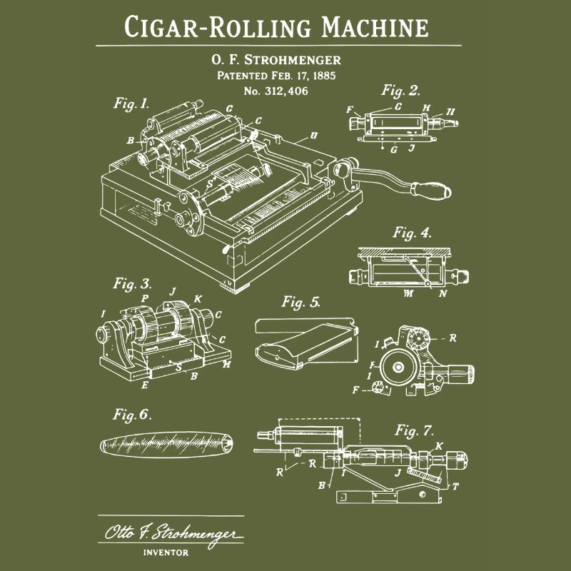 Cigar Rolling Machine Blueprint