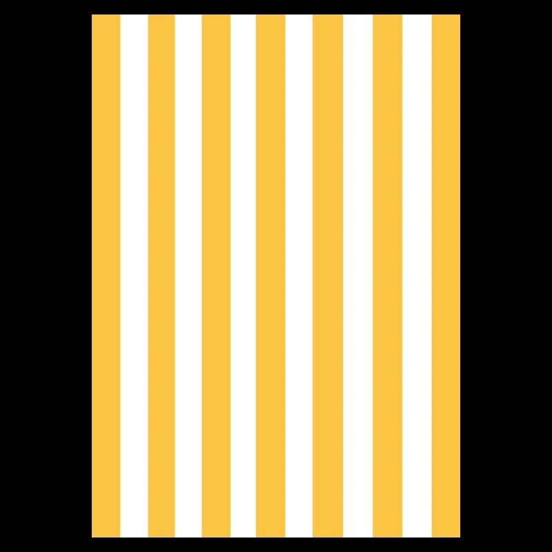 Stripes - yellow white personalizable