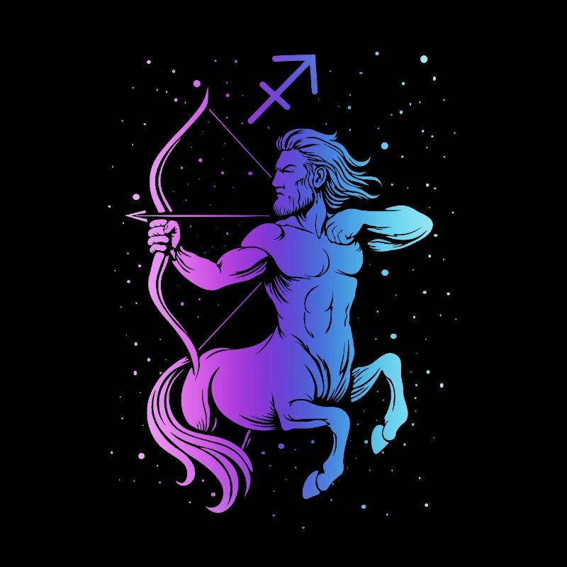 Sagittarius – Neon Zodiac Sign