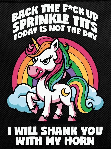 Regenbogen Einhorn Attitüde Geschenk Geschenkidee