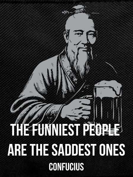 Confucius Laughs: Sad Joy Tee