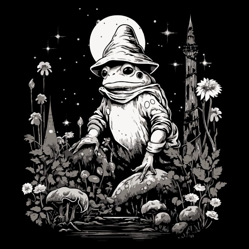 frosch wizard cottagecore