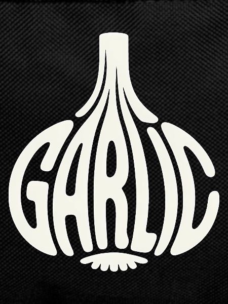 Knoblauch - Cool Vegetable Logo