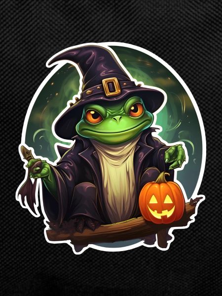 Halloween Frosch