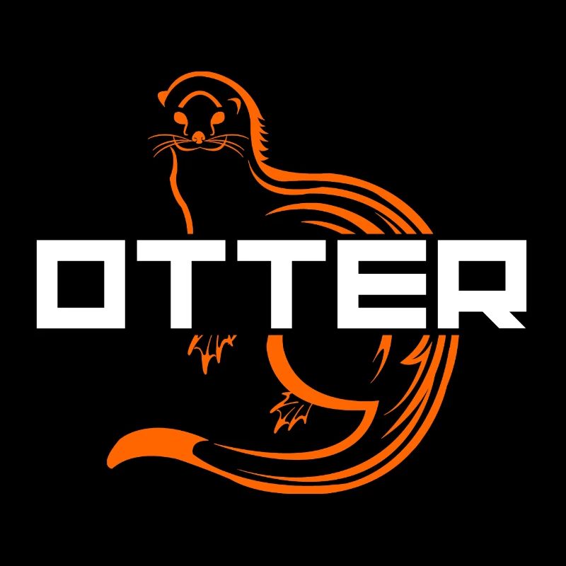 Loutre design idée de cadeau