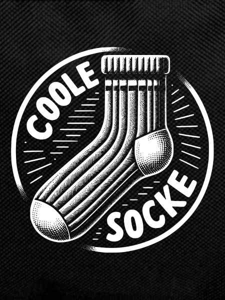 Cool sock - fun motivational design