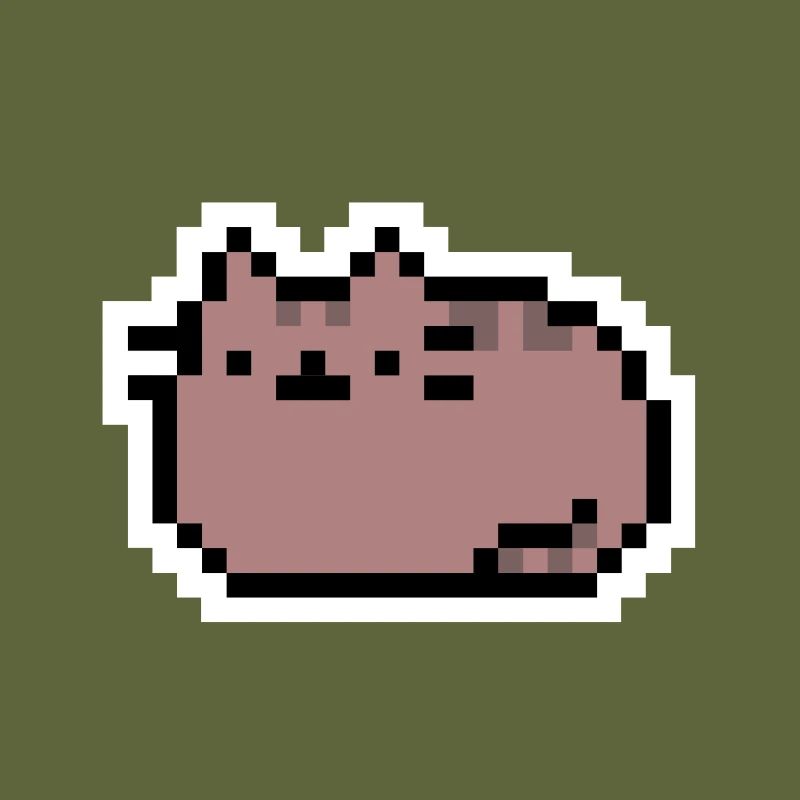 Kätzchen - Katze - CAT - Pixel - Pixelart