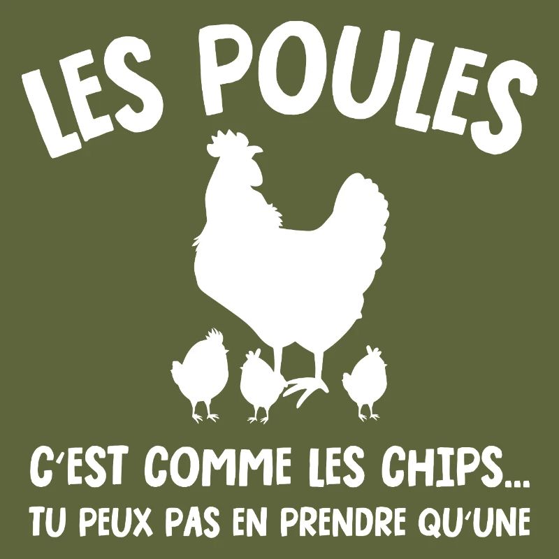les poules c'est comme les chips