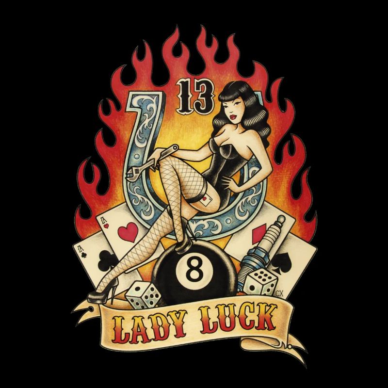 LADY LUCK TATTOO