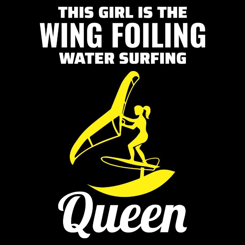 Wing Foiling Hydrofoil Surfing Surf Water Sport
