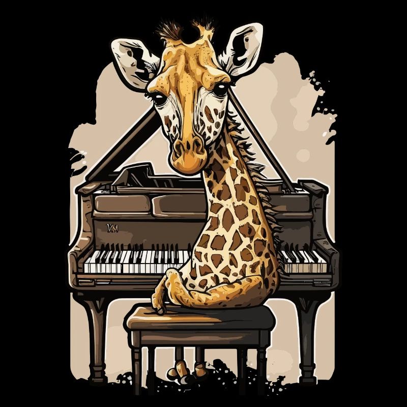 Melodische Giraffe