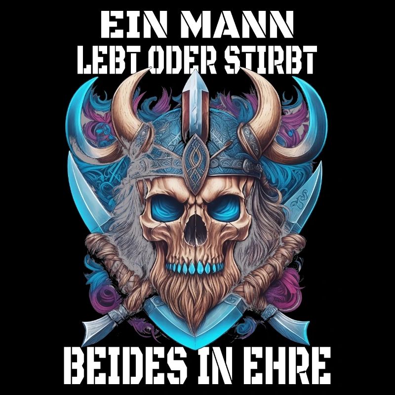 Ein Mann Lebt oder Stirbt beides in Ehre