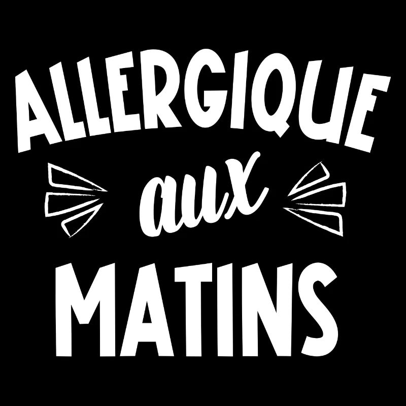 allergique aux matins