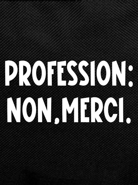 profession non merci