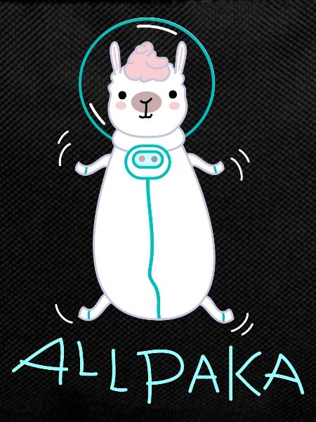 Lama as an astronaut