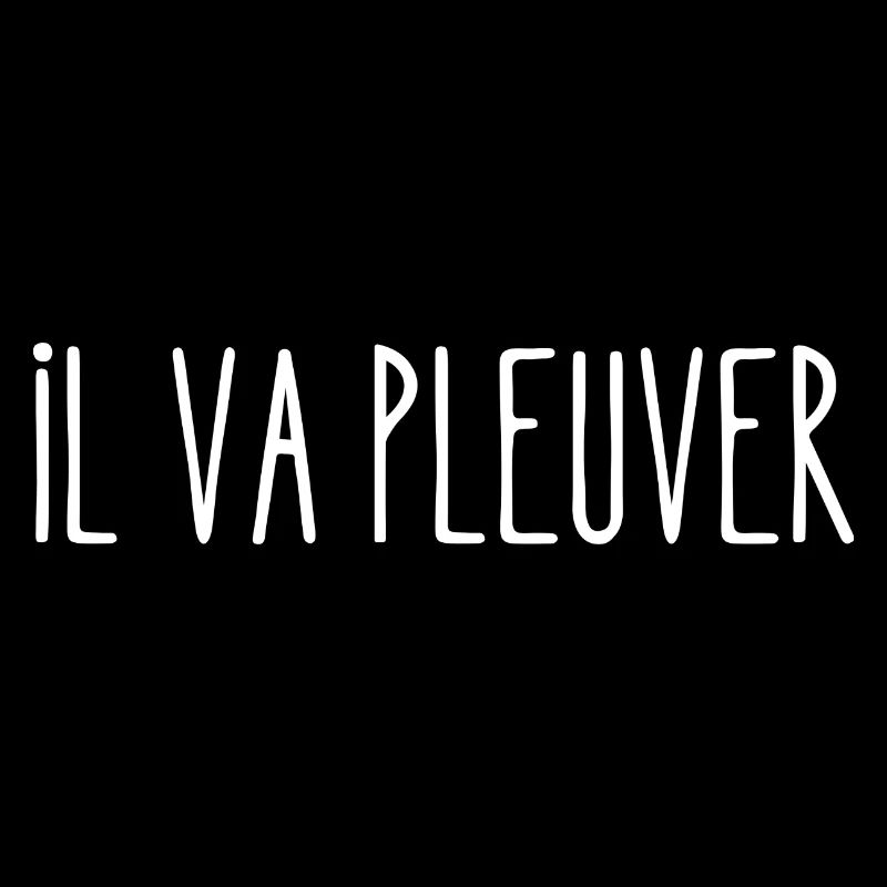 il va pleuver