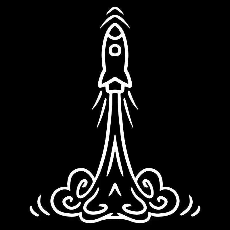 Rocket launch lancement de fusée - Idée de cadeau de fusée