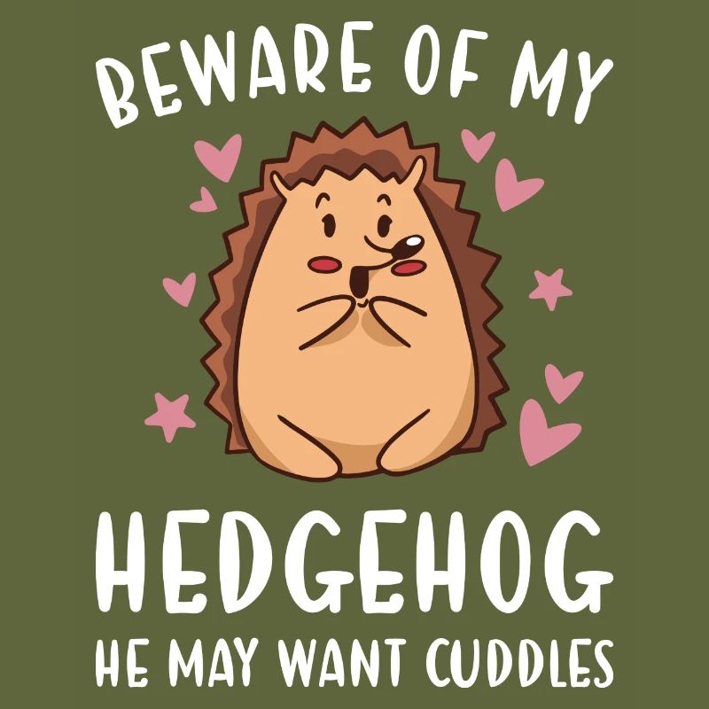 Hedgie Méfiez-vous de mon hérisson