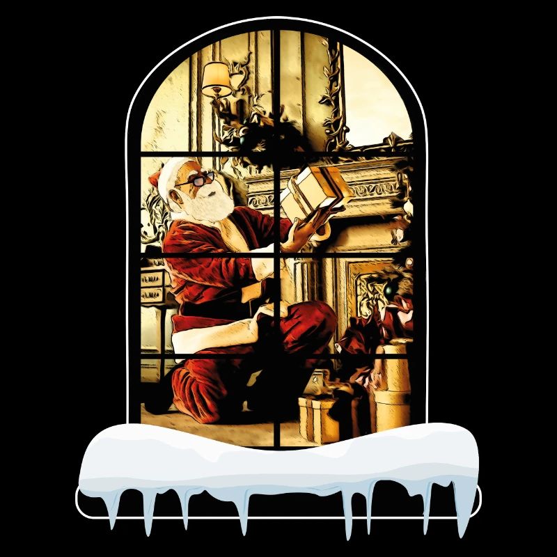 Der Weihnachtsmann zu Hause