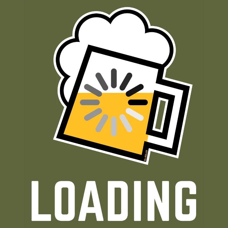 Bier Loading (Bier Wird Geladen / Negativ / /)