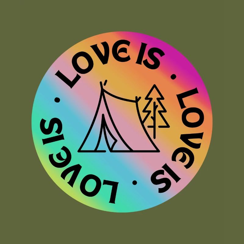 Camping: Love is.