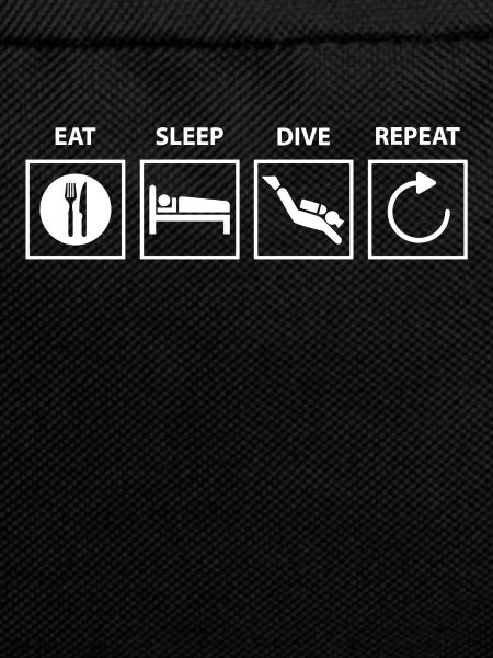 Diving diving.