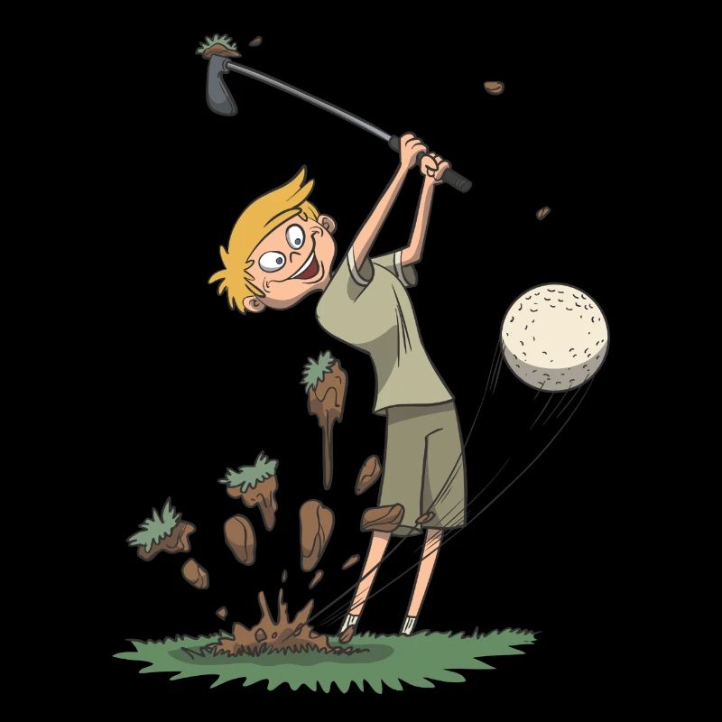 Golf Golf Swing Shot Idée Cadeau
