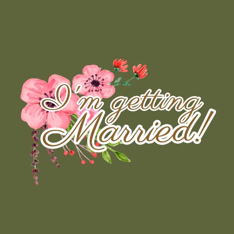 Im Getting Married White Souvenir, Gift, Gift Idea
