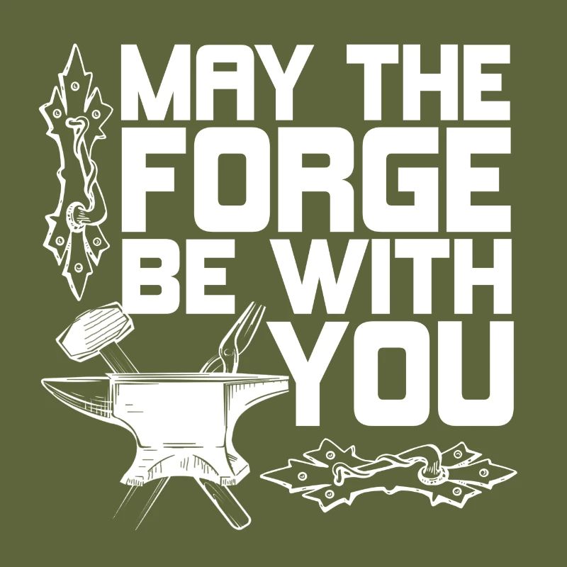 Blacksmith counterfeiter locksmith blacksmith gift idea