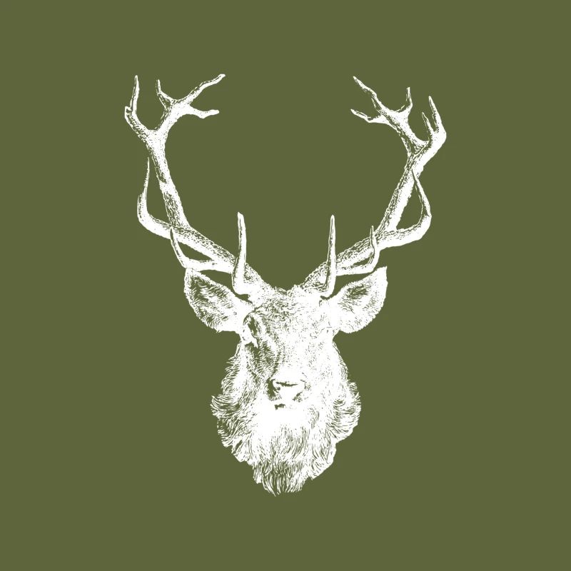 Hirsch - Hirschgeweih