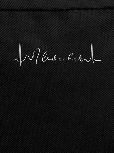 I love her EKG heartbeat