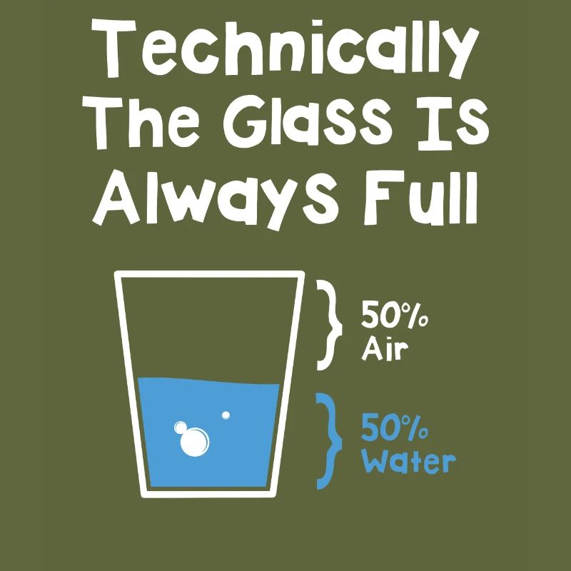 Technically The Glass Is Always Full