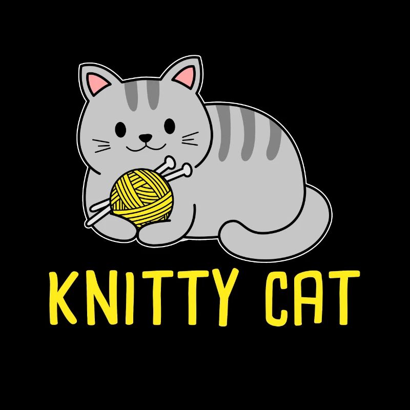 Knitty cat Knitting