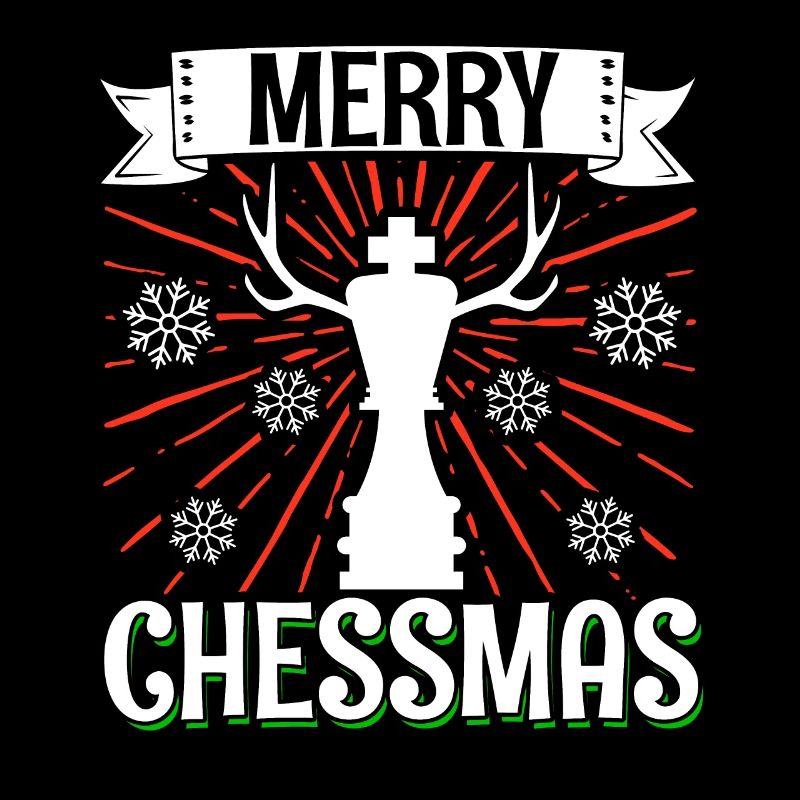 Chess Player Merry Chessmas Game