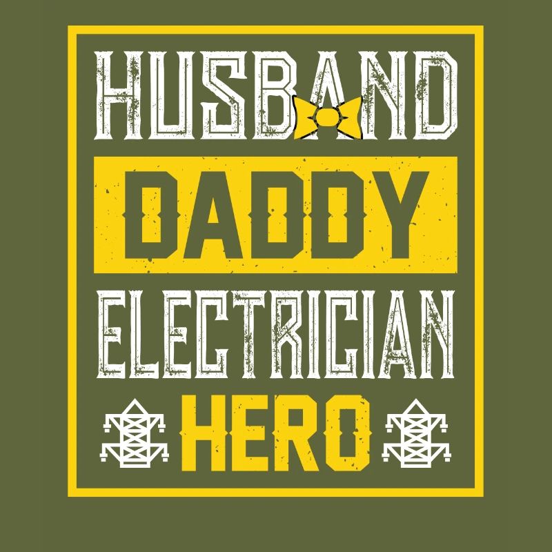 Ehemann Papa Elektriker Held