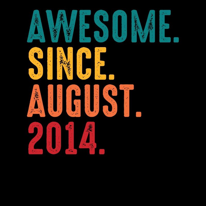 August 2014 - Birthday in August