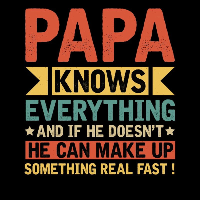 Papa schlechter Einfluss - Vater Geschenk