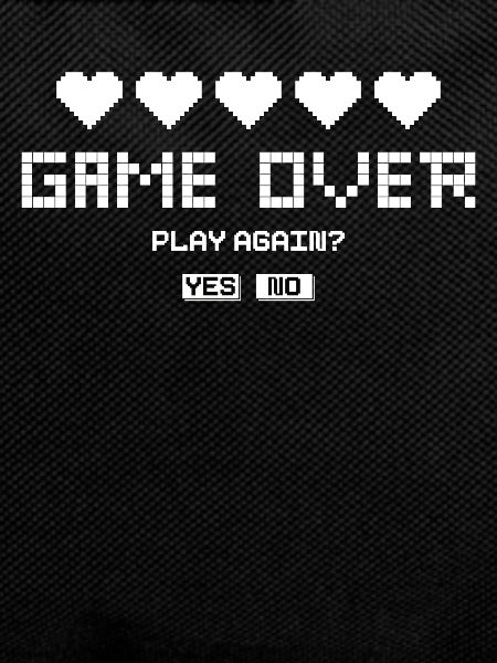 Game Over Retro Lettering