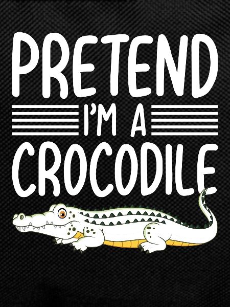 Krokodil Spruch Reptil Echse Zoo
