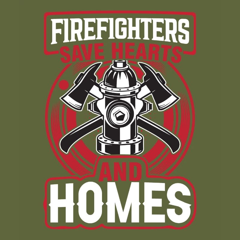 Feuerwehr Brandbekämpfung Geschenk Feuerwehrmann