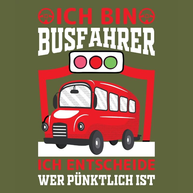 Busfahrer Berufung Beruf Arbeit Geschenk