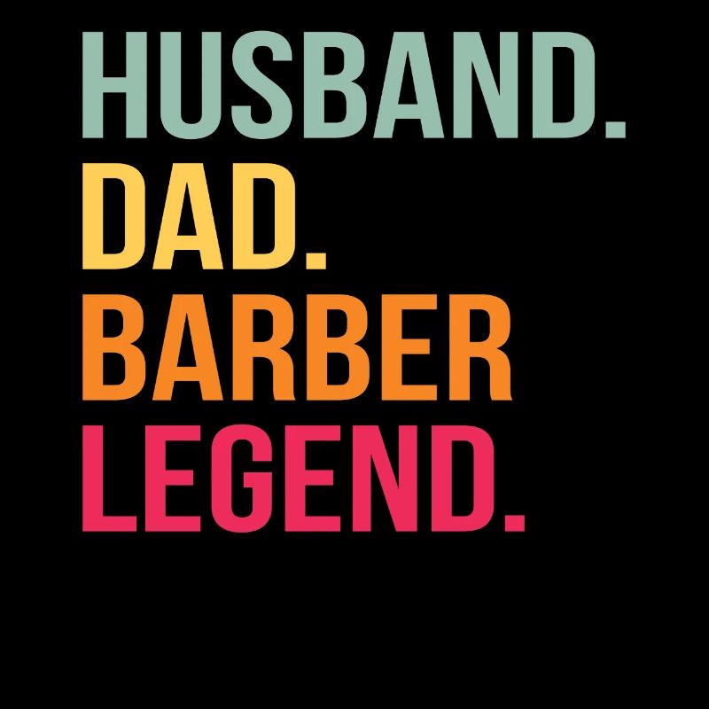 Ehemann Papa Friseur Legende Männer Geschenk
