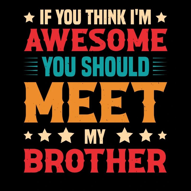 Bruderherz Bester Bruder der Welt Geschenkidee