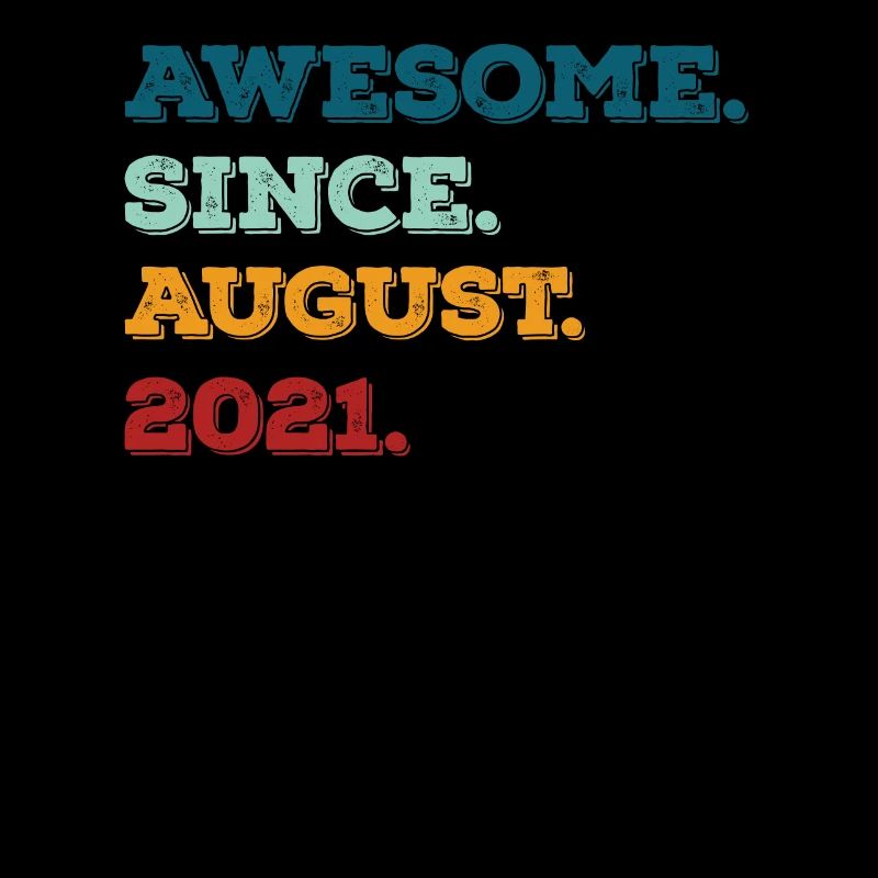 August 2021 - Birthday in August