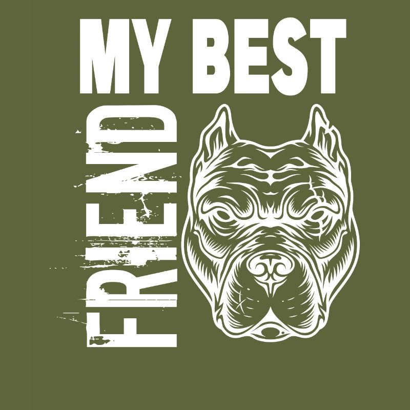 Bester Freund Pitbull Haustier Hunderasse