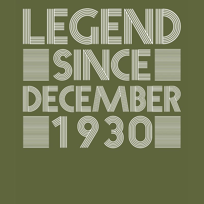 Legenden Geburtstag Dezember 1930 geboren Geschenk