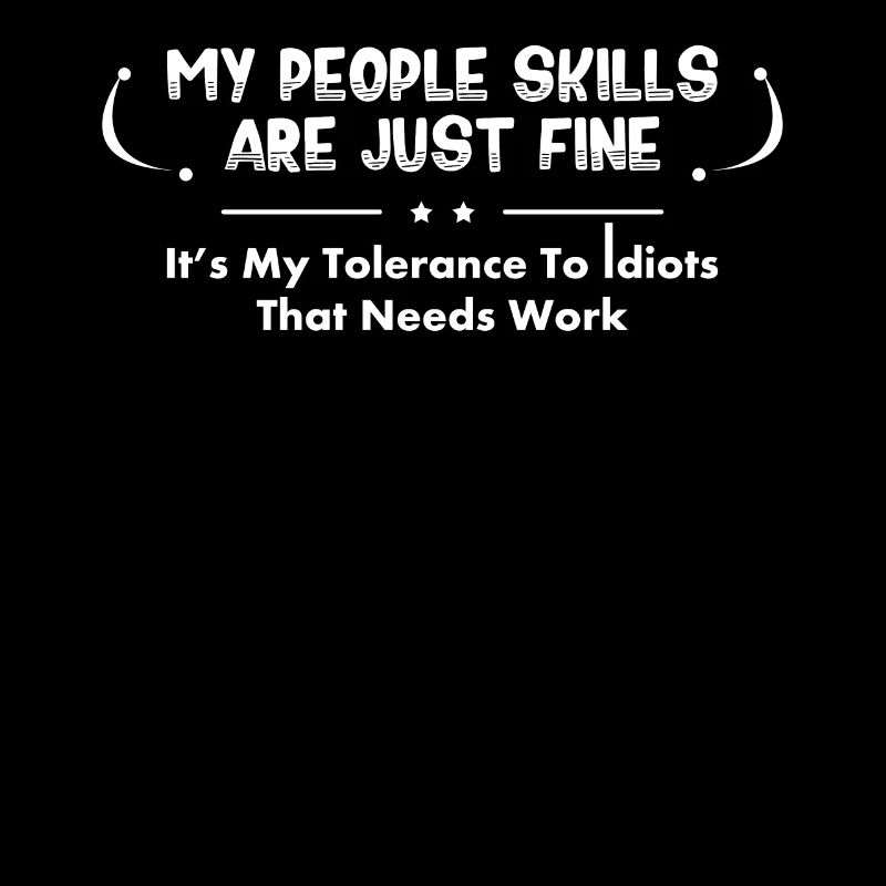 Sarcastic saying