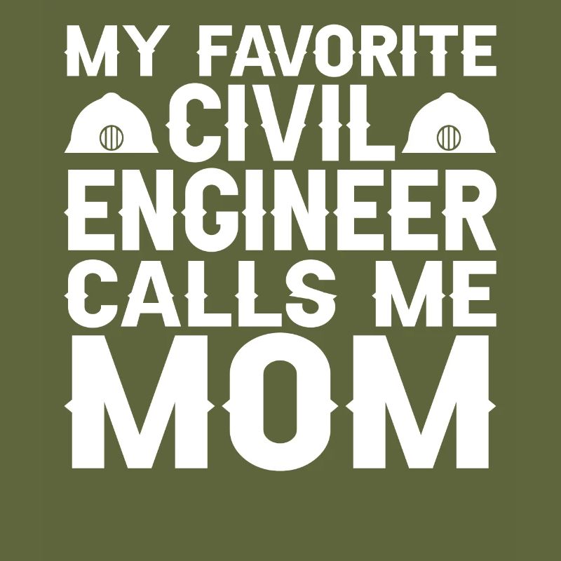 Civil Engineer Bridge Construction Statics Son Mama Engineer